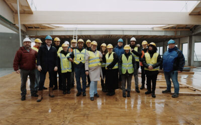 Rondleiding voor HBO Bouwkunde studenten op Strandeiland en Robin Wood